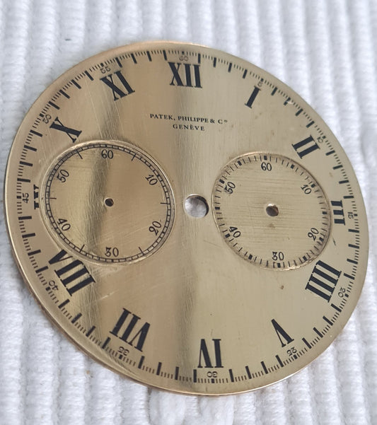PATEK PHILLIPE chronograph pocket watch dial